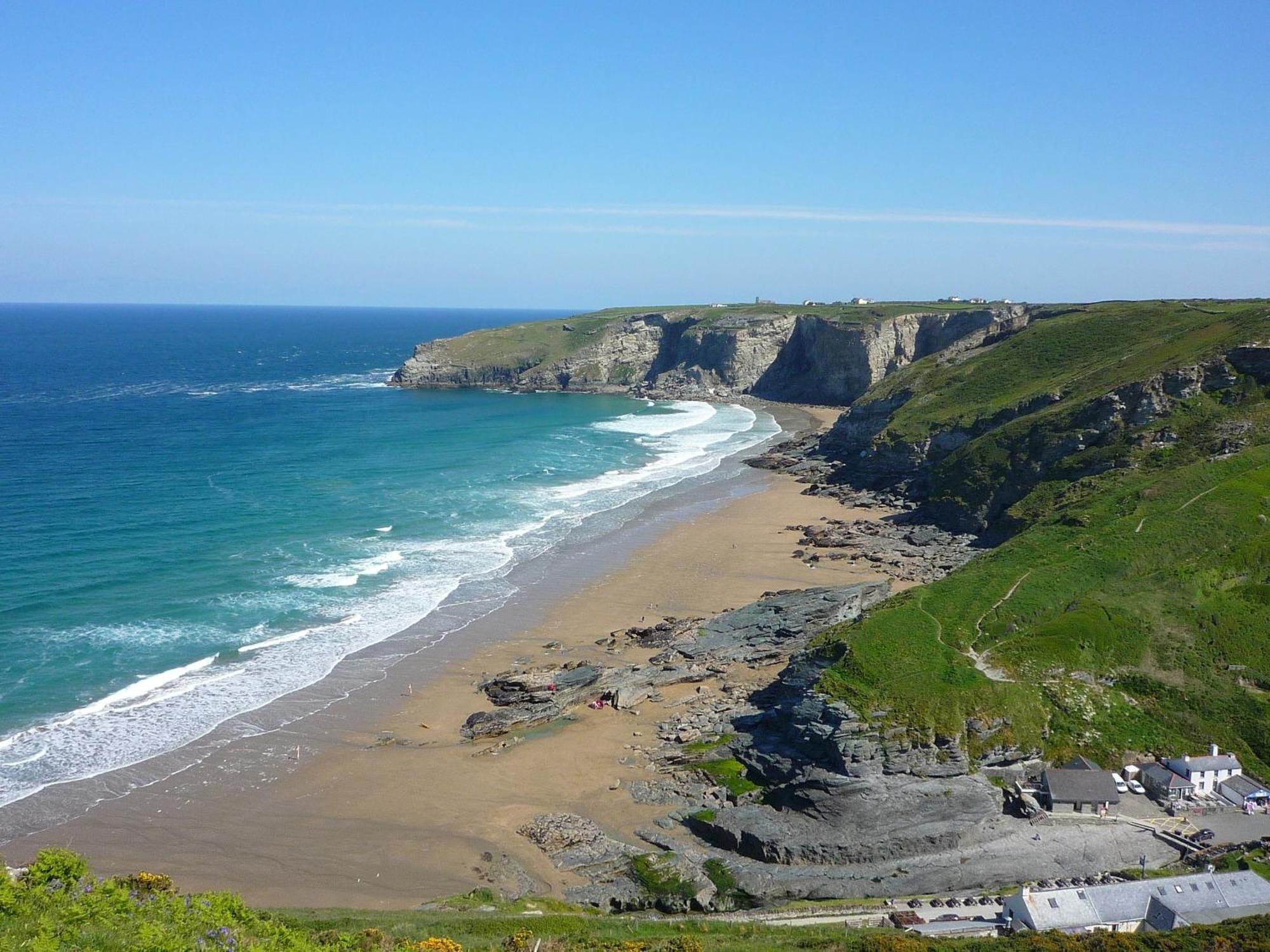 The Poldark Inn Delabole ภายนอก รูปภาพ